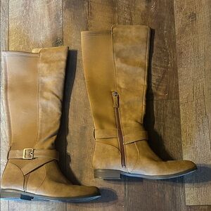 Dr. Scholl's Tan Over the Knee Boots